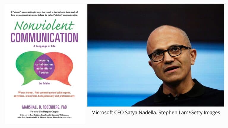 Nonviolent Communication - Satya Nadella