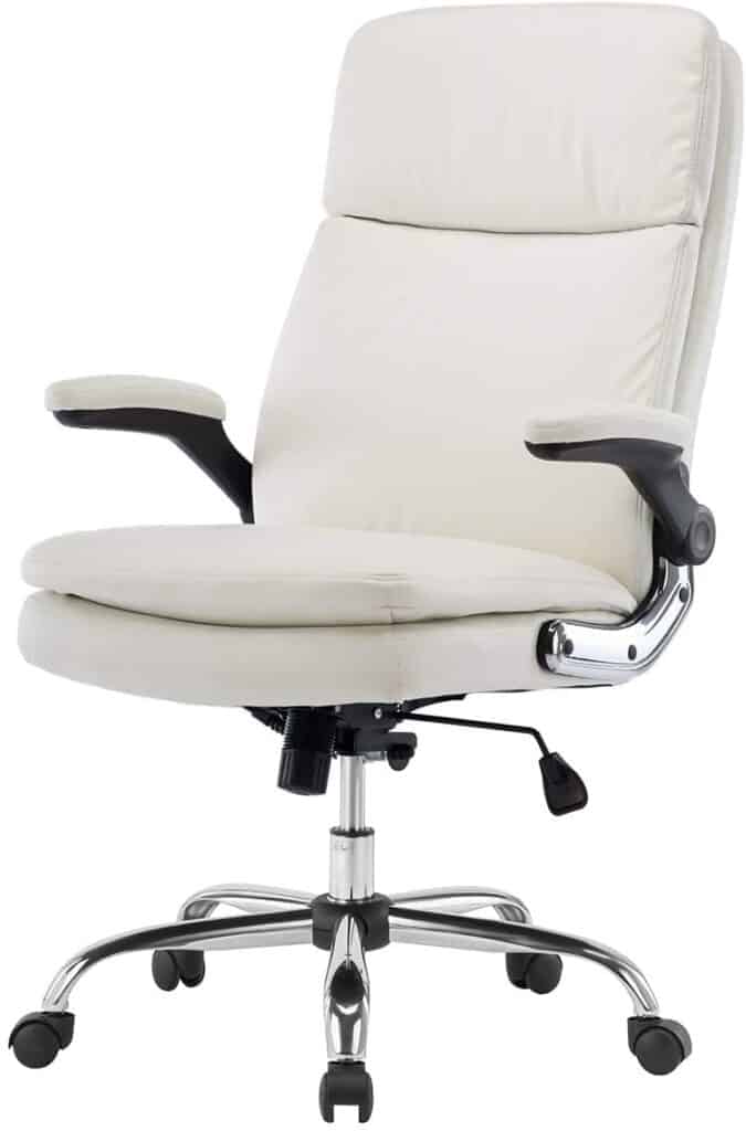 KERMS High Back Bonded Leather Executive Office Chair