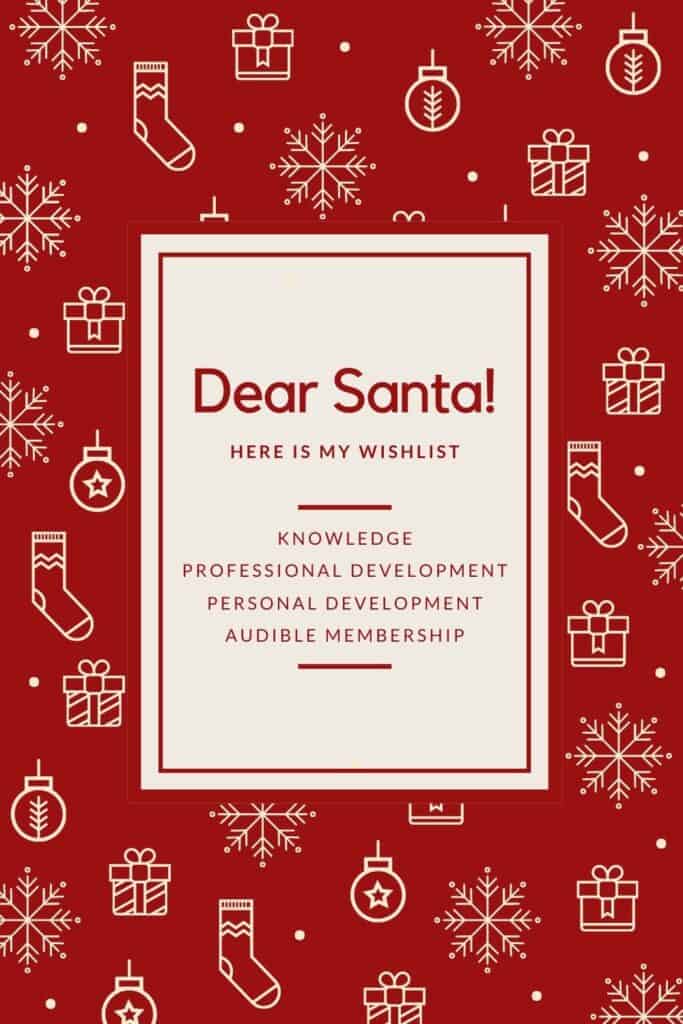 Dear Bosses - give employees the gift of knowledge this year with Audible.